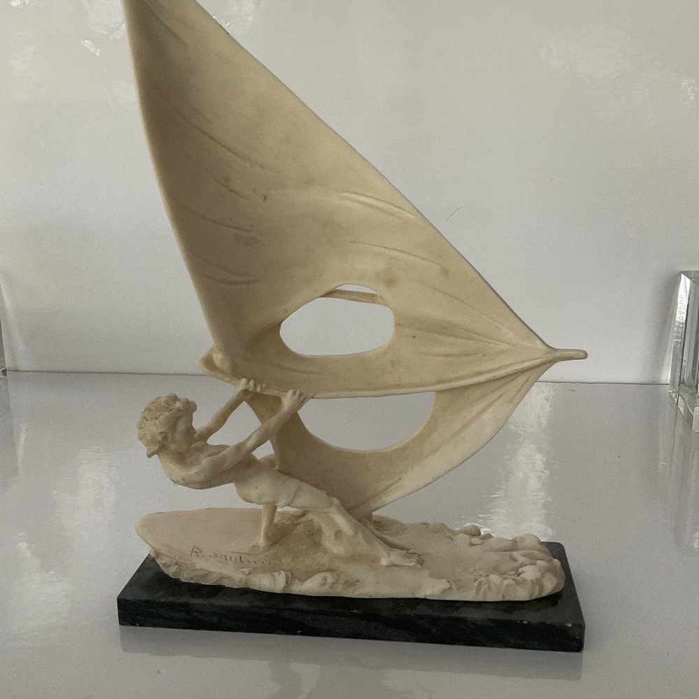 MCM VINTAGE R SANTINI SCULPTURE SURFER